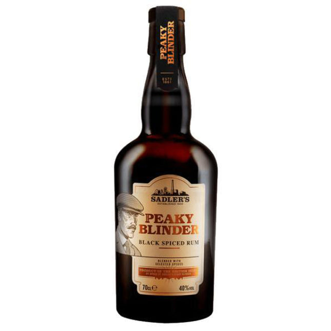 Peaky Blinder Black Spiced Rum (70 cl.)-Mr. Booze.dk