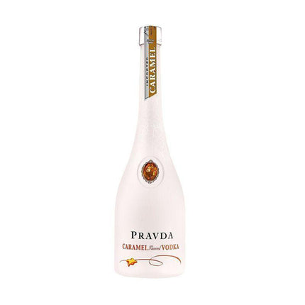 Pravda Caramel Vodka (70 cl.)-Mr. Booze.dk
