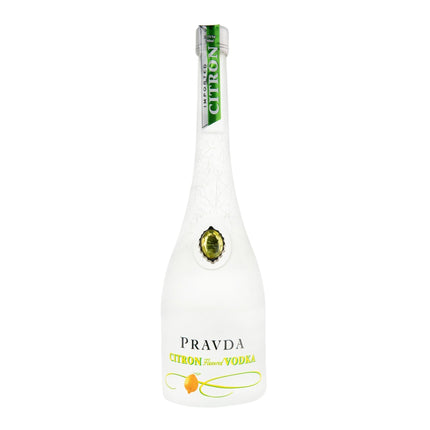 Pravda Citron Vodka (70 cl.)-Mr. Booze.dk