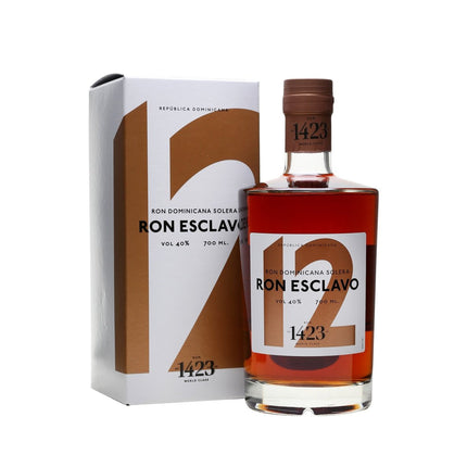 Ron Esclavo Dominicana Solera 12 (70 cl.)-Mr. Booze.dk