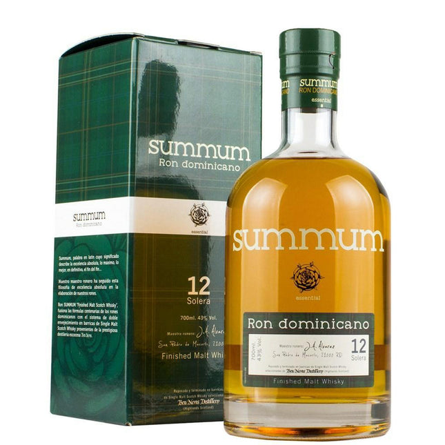 Ron Summum "Malt Whisky Cask Finish" Solera 12 (70 cl.)-Mr. Booze.dk