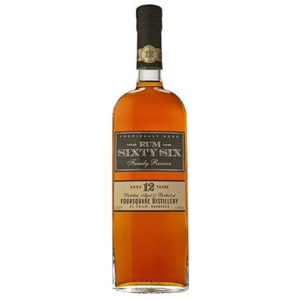 Rum Sixty Six 12 YO Barbados Rum (70 cl.)-Mr. Booze.dk