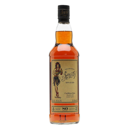 Sailor Jerry Spiced Rum (70 cl.)-Mr. Booze.dk