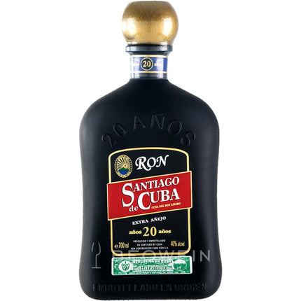 Santiago de Cuba 20 YO Extra Anejo (70 cl.)-Mr. Booze.dk