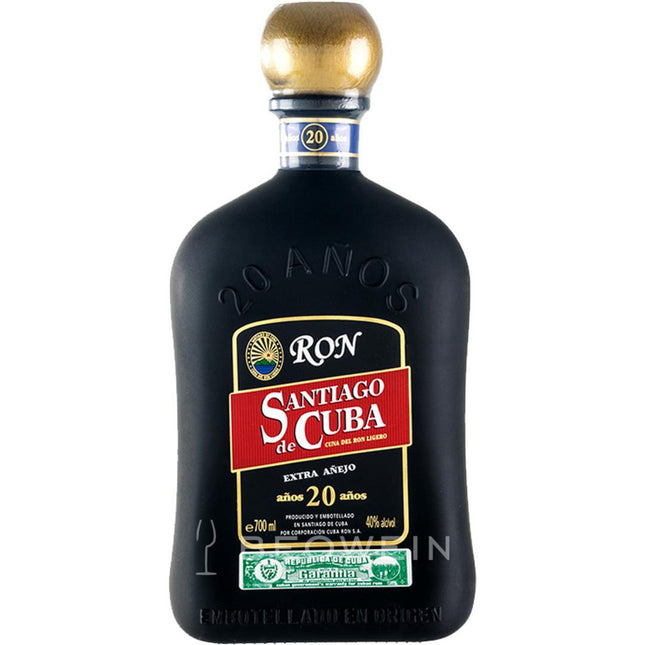 Santiago de Cuba 20 YO Extra Anejo (70 cl.)-Mr. Booze.dk