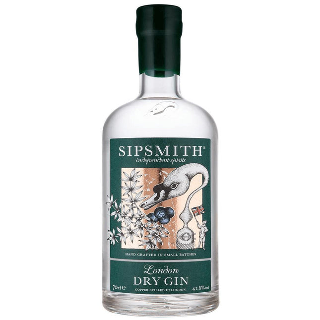 Sipsmith London Dry Gin (70 cl.)-Mr. Booze.dk