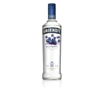 Smirnoff Vodka Blueberry (70 cl.)-Mr. Booze.dk