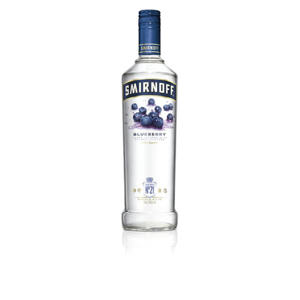 Smirnoff Vodka Blueberry (70 cl.)-Mr. Booze.dk