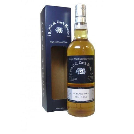 Spirit & Cask Highland Park 18 YO Single Malt Scotch (70 cl.)-Mr. Booze.dk