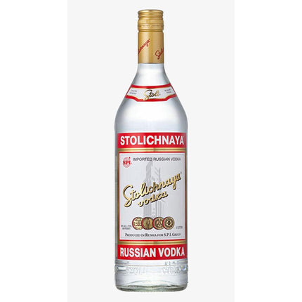 Stolichnaya Vodka 40% (100 cl.)-Mr. Booze.dk