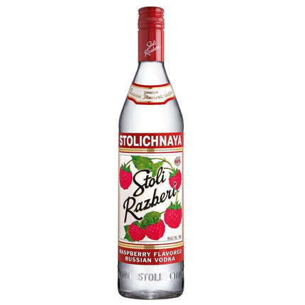 Stolichnaya Vodka Razberi (70 cl.)-Mr. Booze.dk
