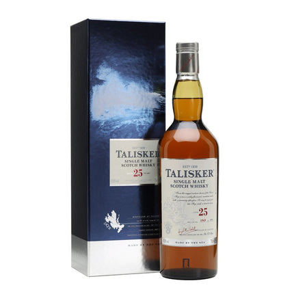 Talisker 25 YO Single Malt Scotch (70 cl.)-Mr. Booze.dk