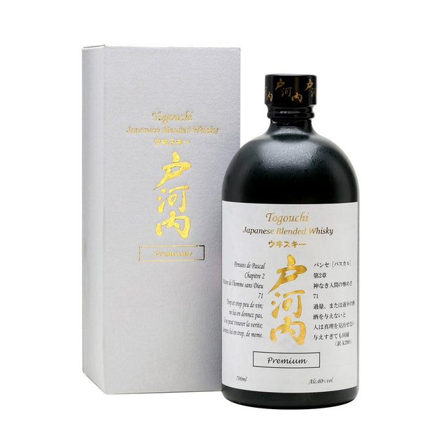 Togouchi "Premium" Japanese Blended Whisky (70 cl.)-Mr. Booze.dk