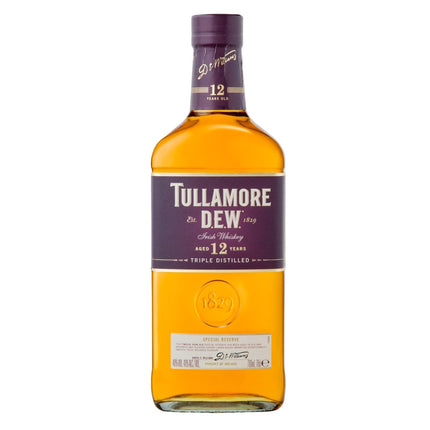 Tullamore DEW 12 YO Irish Whiskey (70 cl.)-Mr. Booze.dk