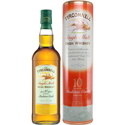 Tyconnell 10 YO Maderia Cask Irish Single Malt Whiskey (70 cl.)-Mr. Booze.dk