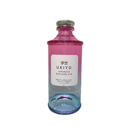 Ukiyo Japanese Blossom Gin (70 cl.)-Mr. Booze.dk
