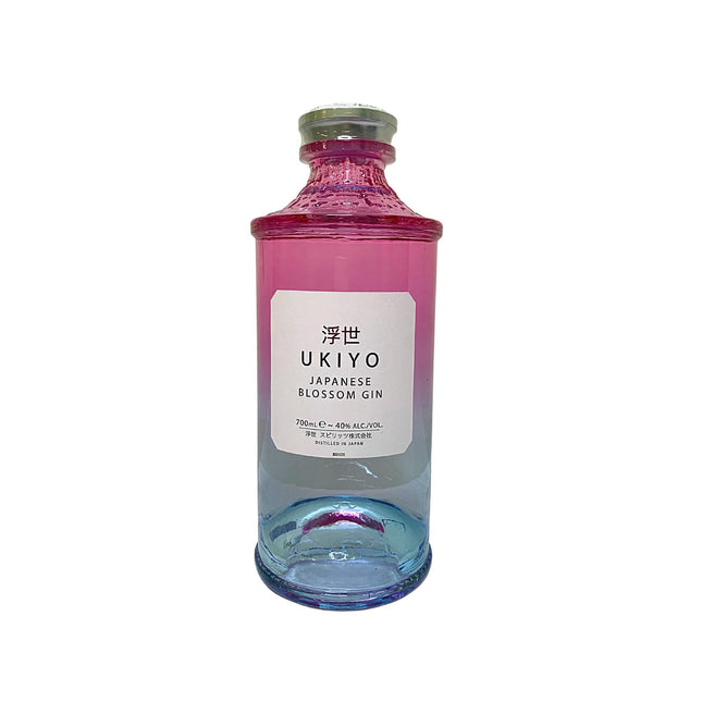 Ukiyo Japanese Blossom Gin (70 cl.)-Mr. Booze.dk