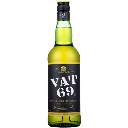 Vat 69 Blended Scotch Whisky (70 cl.)-Mr. Booze.dk