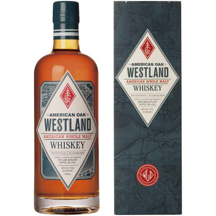 Westland "American Oak" Single Malt Whiskey (70 cl.)-Mr. Booze.dk