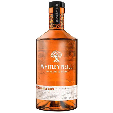 Whitley Neill Blood Orange Vodka (70 cl.)-Mr. Booze.dk