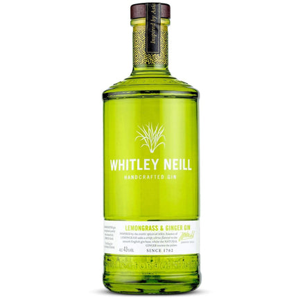 Whitley Neill Lemongrass & Ginger Gin (70 cl.)-Mr. Booze.dk