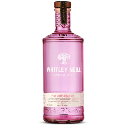 Whitley Neill Pink Grapefruit Gin (70 cl.)-Mr. Booze.dk