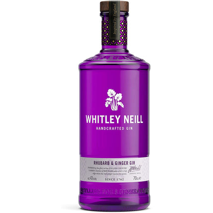 Whitley Neill Rhubarb & Ginger Gin (70 cl.)-Mr. Booze.dk