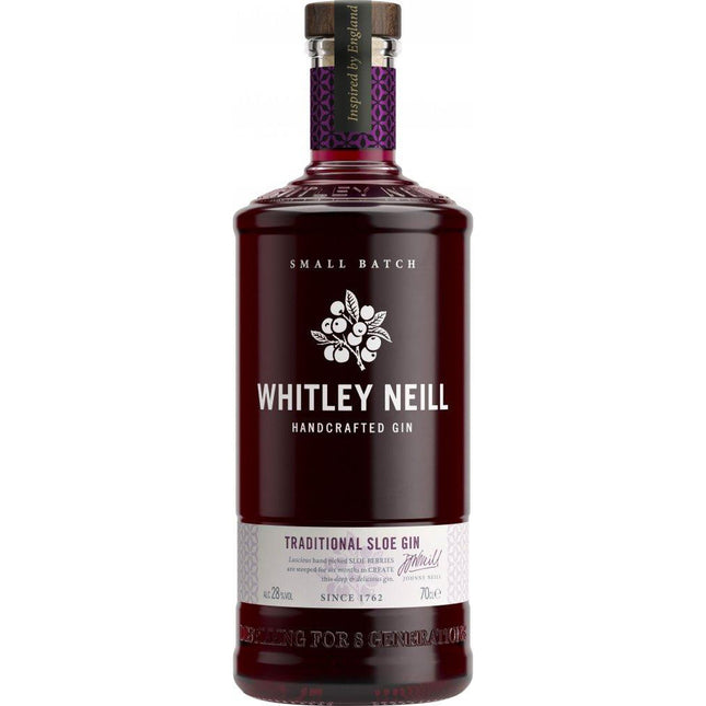 Whitley Neill Traditional Sloe Gin (70 cl.)-Mr. Booze.dk