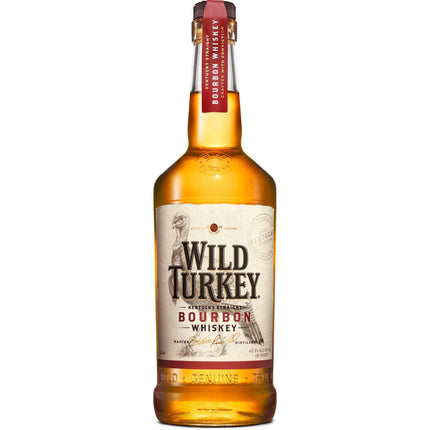 Wild Turkey Straight Bourbon Whiskey (70 cl.)-Mr. Booze.dk
