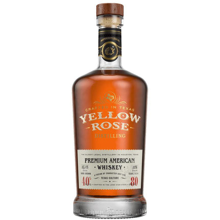 Yellow Rose Premium American Whiskey (70 cl.)-Mr. Booze.dk